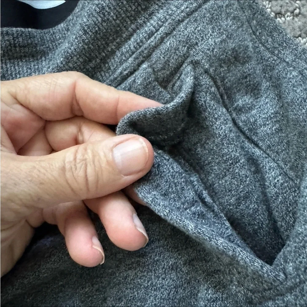 CALVIN KLEIN Sweatpants Mens Medium Gray Visible Waistband Joggers Lounge Pants